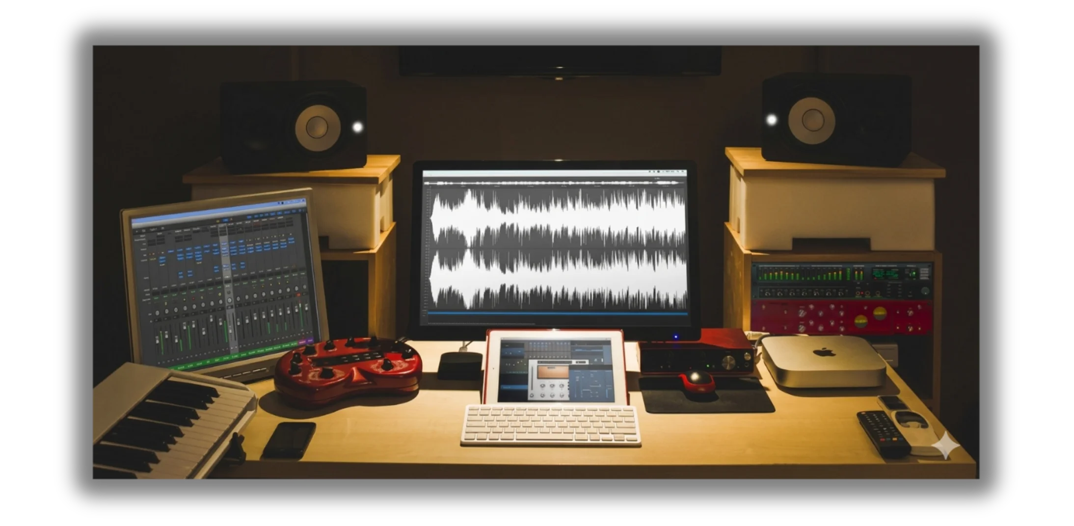 Estación de audio digital para producción musical